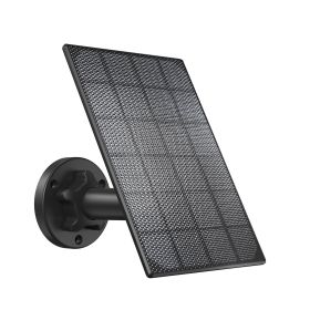 Solar Panel Power Supply Non-Stop Charging for ZOSI Wire Free Home Security Outdoor Rechargeable Battery Cameras C1 Pro,C306 Pro