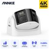 ANNKE Smart Home 180° 8MP DUO POE Dual Lens Wide View Outdoor Video POE Camera,4K AI Human Detect,8MP Security CCTV Camera