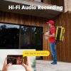 ANNKE 4K IP Camera Outdoor Indoor Weatherproof Turret 4K Video Surveillance Cameras Audio Recording CCTV Cameras 8MP POE Cameras