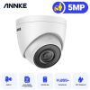 ANNKE Smart Home 5MP IP Camera Outdoor Indoor POE Security Cameras POE Surveillance Cameras TF Card Support With Audio in