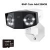 Reolink 4K UHD Dual-Lens Security Camera 16MP Duo 3 Series PoE IP Camera 180° Panoramic View Home Video Surveillance Cameras