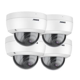 ANNKE 1/4PCS 5MP HD Security Surveillance System Camera IR-Cut Night Vision Audio Recording Waterproof Housing Camera Kit (Color: 4PCS)