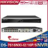 Hikvison 4K 8MP 16CH 16POE 1U POE AcuSense 4K NVR DS-7616NXI-I2/16P/S AcuSense Network Video Recorder Face Detect Surveillance