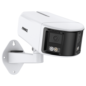 ANNKE 4K Camera Security Panoramic Dual Lens Human Detect Auto Track Two Way Audio IP Camera Dual Lens Poe 180° Wide View Angle (Sensor Size: Bullet)