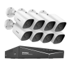SANNCE 8CH 1080P Lite DVR CCTV System 4/8pcs FD 2.0MP Security Cameras IR Outdoor IP66 Video Surveillance Kit Motion Detection