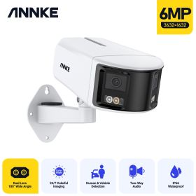 Annke 5MP PTZ Wifi IP Camera H.265 Outdoor AI Human Auto Tracking 20X Zoom IP Camera Two Way Audio Security Protection (Sensor Size: POE Camera)
