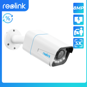 [Refurbished IP Camera]Reolink 4MP/8MP Smart PoE CCTV Camera Security Protection Night Vision RLC-810A/811A/820A/822A/520/B400 (Sensor Size: Refurbish8MPRLC-811A)