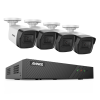 ANNKE 5MP POE Video Security Camera System Smart Home Video Surveillance H.265+ Night Vision IR Network Two Way Audio Cameras