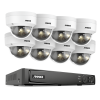 Annke 8CH 8MP NVR Dual Light Audio Fixed Bullet Camera Human Vehicle Detection HD IP Security Camera Poe CCTV Video Surveillance