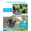 ZOSI 8CH 1080P Home Security Cameras System,H.265+ 8CH 5MP-Lite CCTV DVR 8pcs 2MP Surveillance Outdoor Indoor Dome Wired Cameras