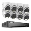 ANNKE 16CH 5MP Lite Security Camera System H.265+ DVR Surveillance 5MP PIR Outdoor Dome Cameras IP67 Weatherproof Security Kit