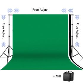 Background Stand Kit Support System Backdrops With Adjustable Stand for Photography Photo Studio Chromakey Green Screen Frame (Color: Add 3 Colors Kit, Size (mm): 2000x3000mm)