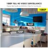 ZOSI 1080P TVI CCTV Video Surveillance Home Security Nightvision Waterproof Dome Camera for System DVR Kits 2MP