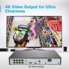 ANNKE 4K 16CH POE Video Recorder 4K H.265+ NVR For HD POE 2MP 4MP 5MP 8MP IP POE Camera Home Surveillance Security Motion Detect