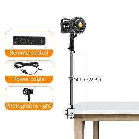 Photography Light 100W LED Video Light Daylight-Balanced Sun Lamp for Portrait Flash Studio Accessories Youtube Live (Color: SH-TYD-100-1-1)