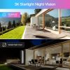 ZOSI 4K IP Camera Add-on PoE Security Camera Two Way Audio 8MP Ultra HD Color Night Vision Home CCTV Video Surveillance Camera