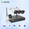 ANNKE WS300 WiFi Video Surveillance System 5MP NVR 3MP IP Cameras Audio Recording Security Cameras AI Detection CCTV Cameras Kit